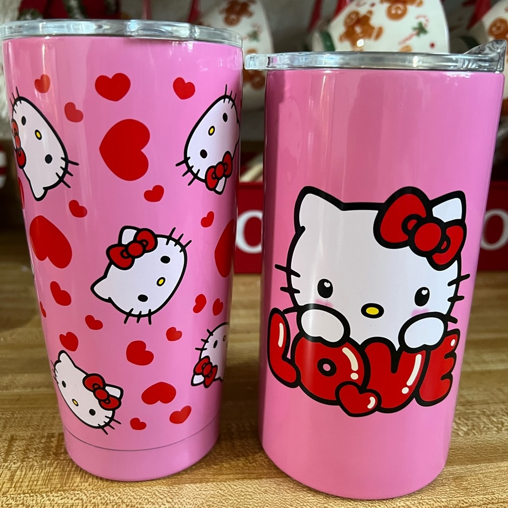 hello kitty tumblers set